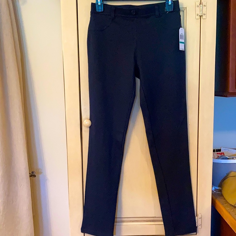 Nautica School Uniform Jegging 16 girls NWT New navy blue